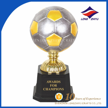 Shenzhen manufacturer custom Soccer champion award trophy